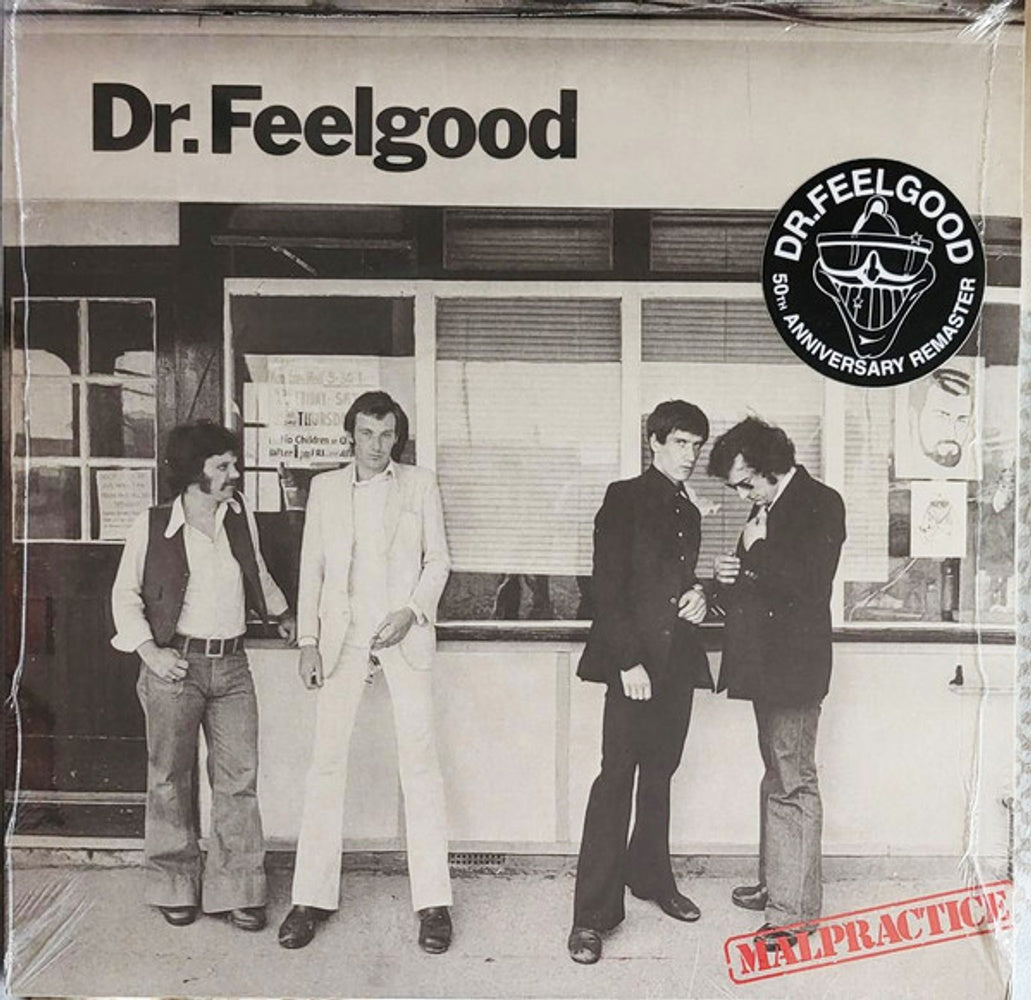 Front Cover: Dr Feelgood – Malpractice (2025 Remaster LP Vinyl) Vinyl LP | Relix