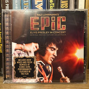 Front Cover: Elvis Presley – Epic: Elvis Presley In Concert - O.S.T. CD | Relix
