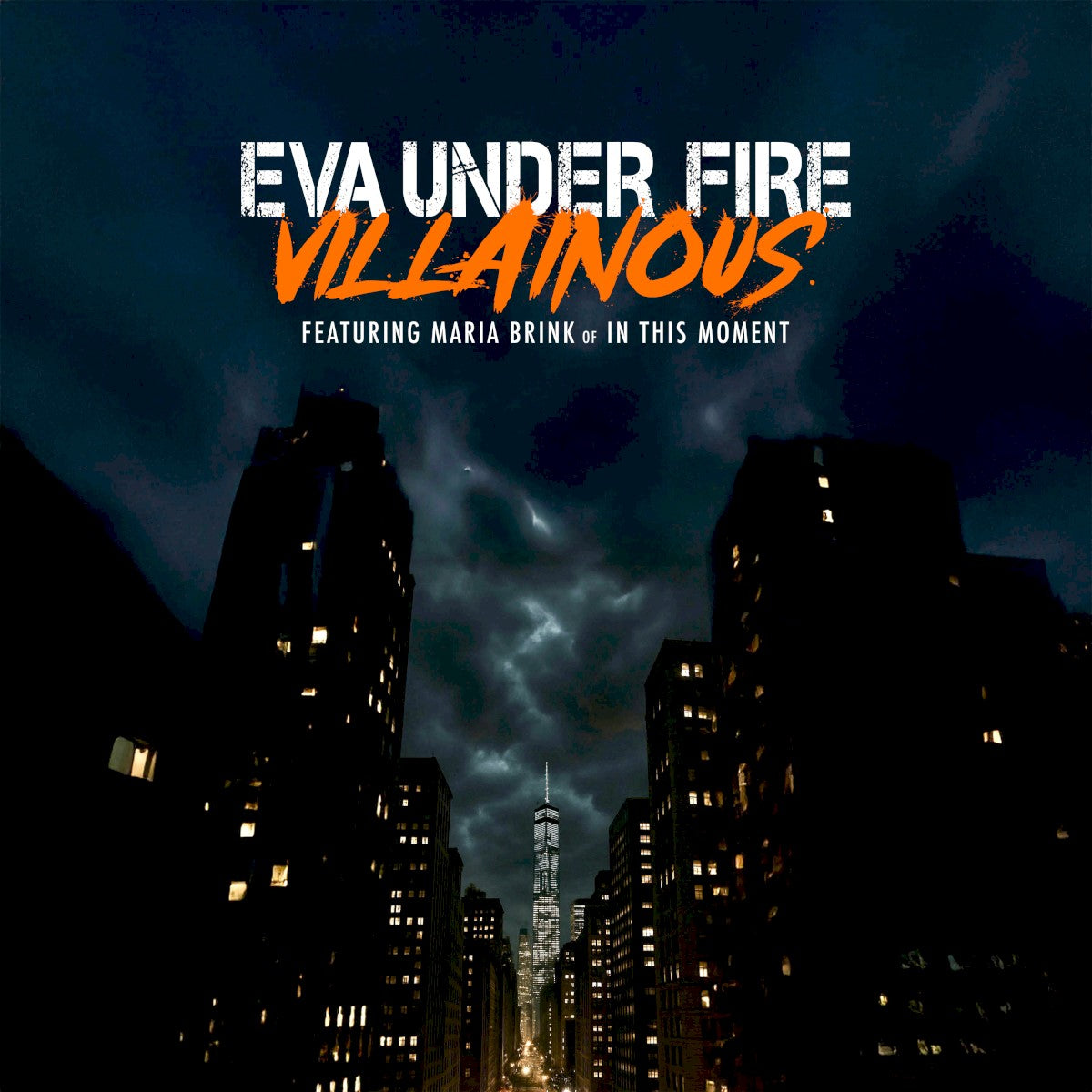 Front Cover: Eva Under Fire – Villainous CD | Relix