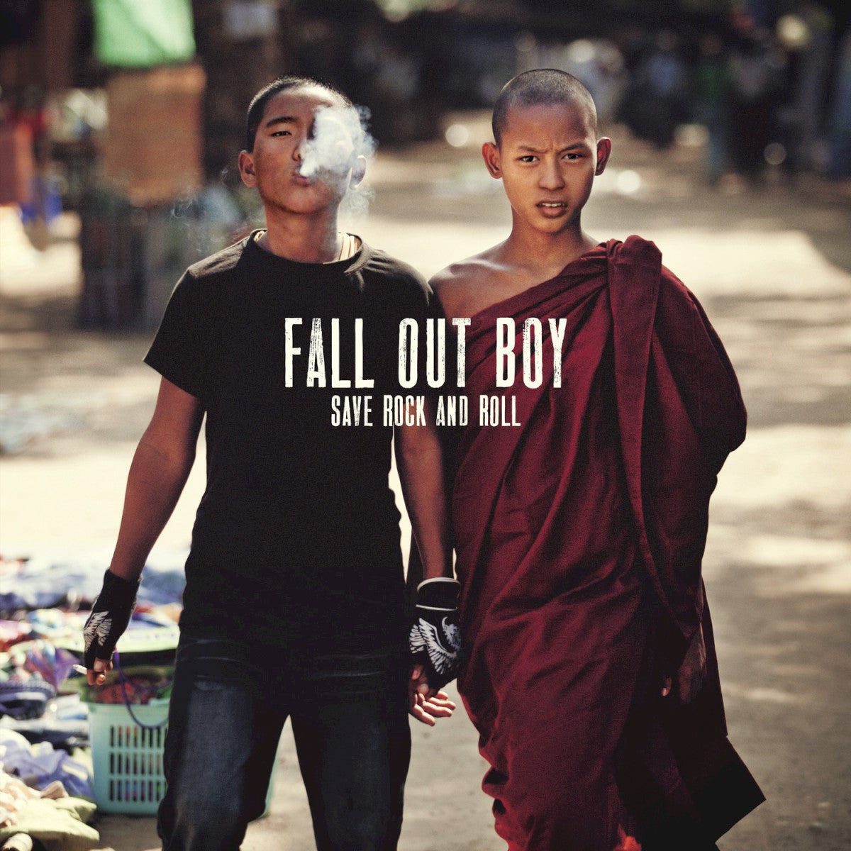 Front Cover: Fall Out Boy – Save Rock N Roll (CD) CD | Relix