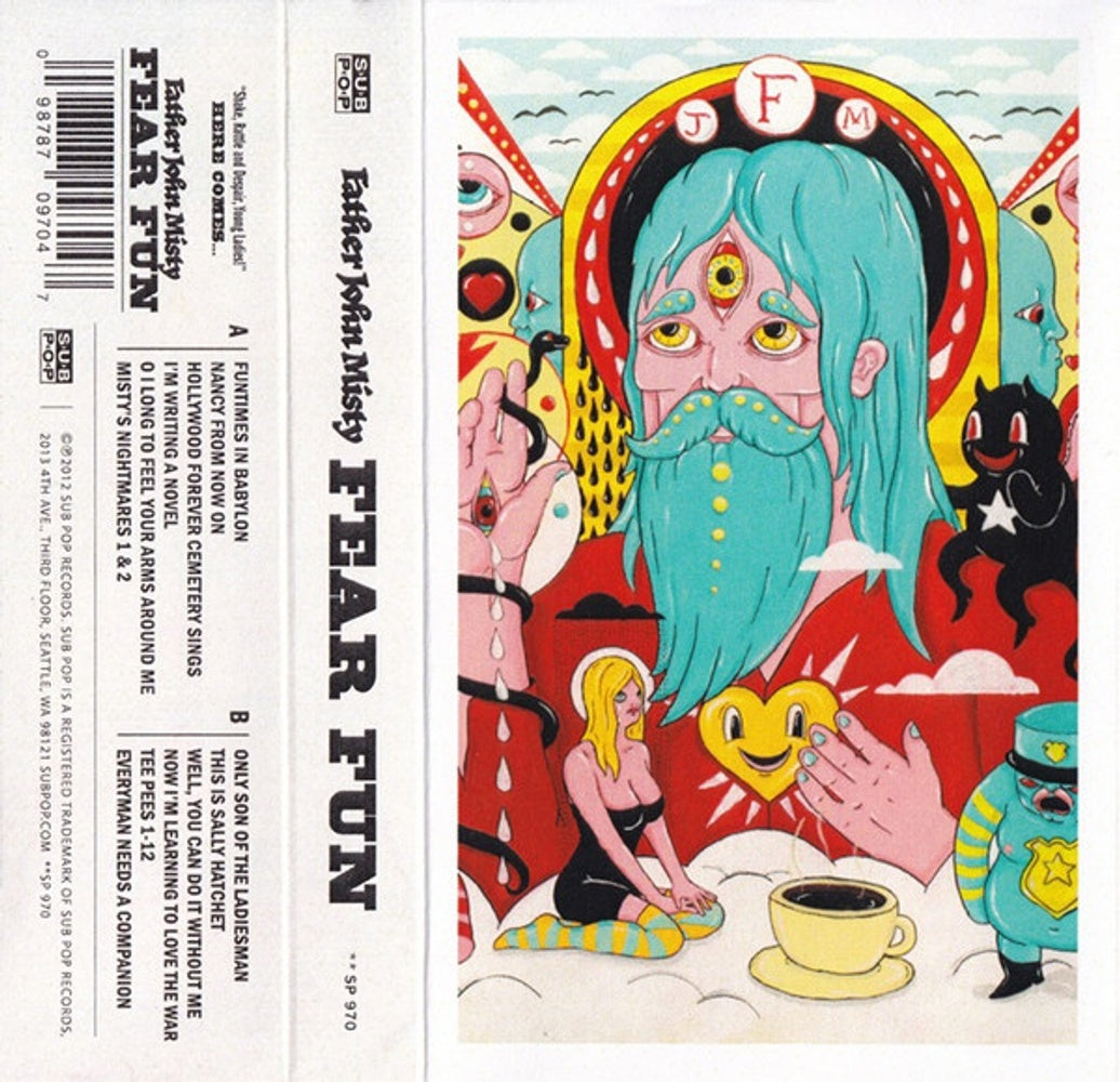 Front Cover: Father John Misty – Fear Fun Cassette | Relix