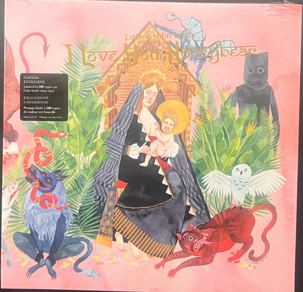 Front Cover: Father John Misty – I Love You, Honeybear (Single Lp Remaster, Colored) Vinyl LP | Relix