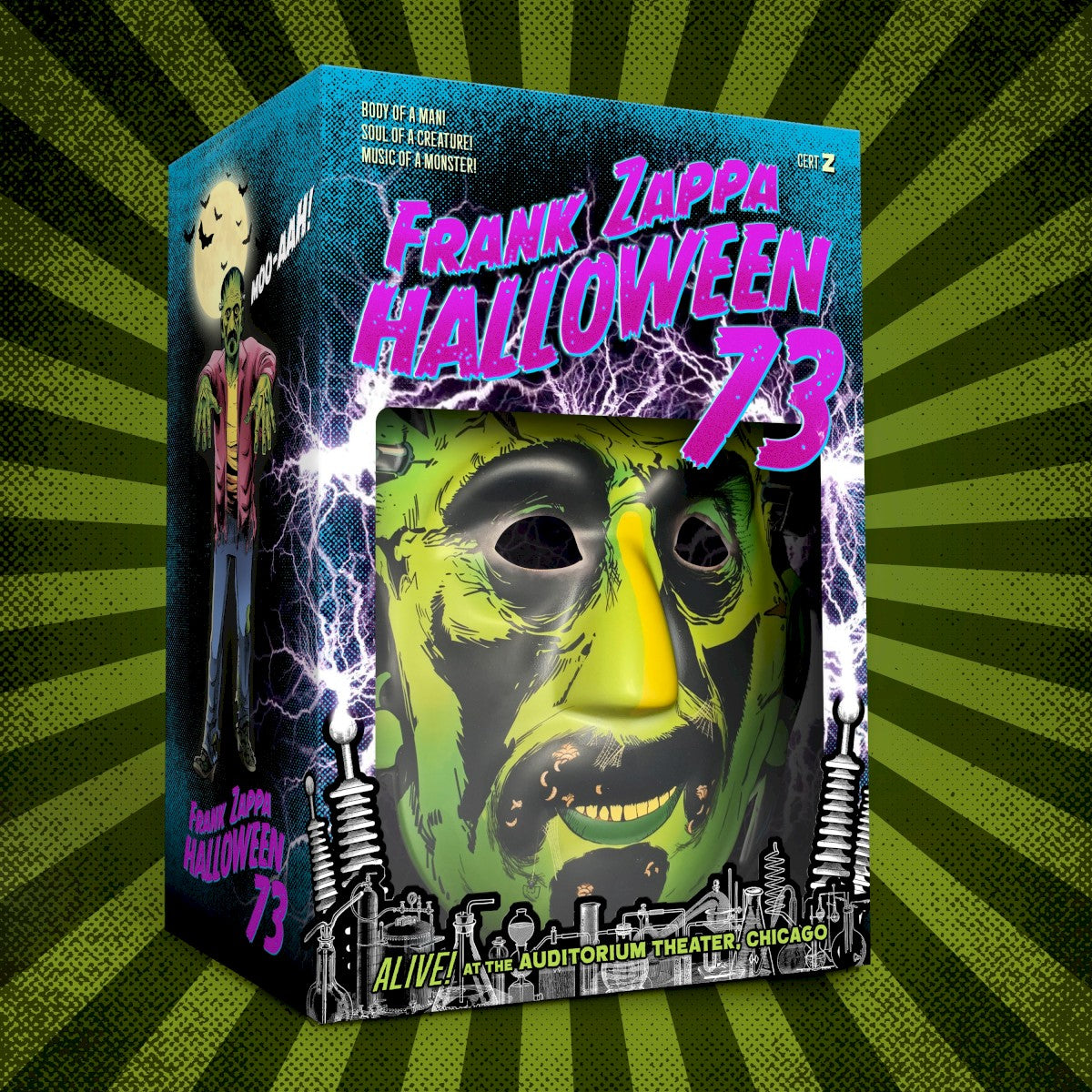 Front Cover: Frank Zappa – Halloween 73 (Box Set CD) CD | Relix