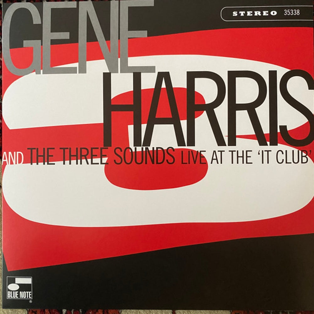 Front Cover: Gene Harris  And The Three Sounds – Live At The 'it Club' (Blue Note Classics Series LP Vinyl) Vinyl LP | Relix