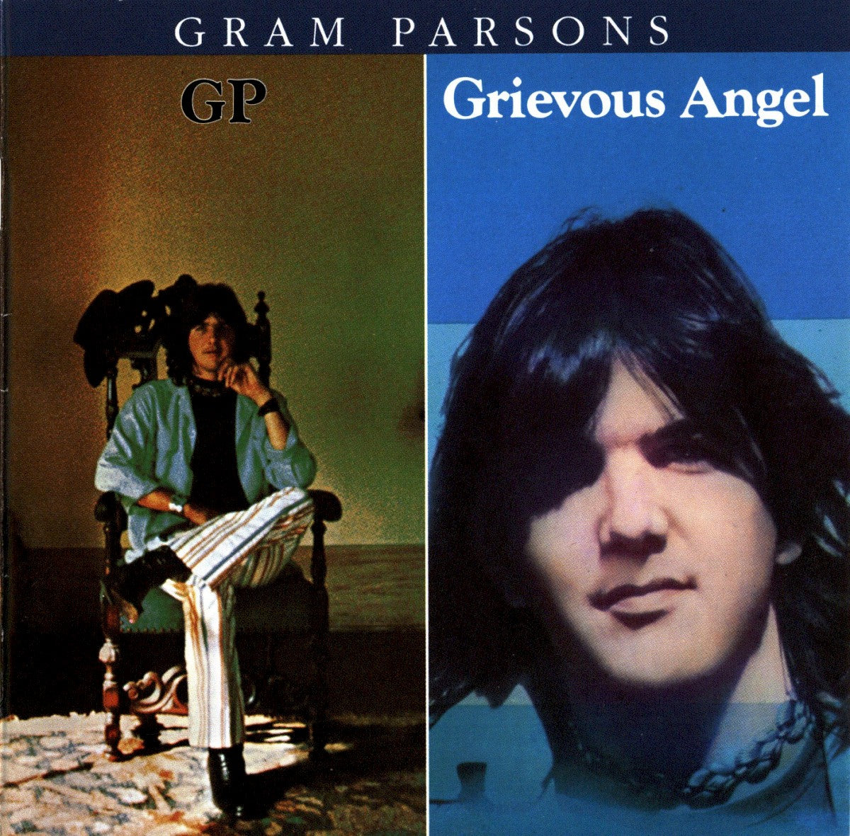 Front Cover: Gram Parsons – Grievous Angel CD | Relix