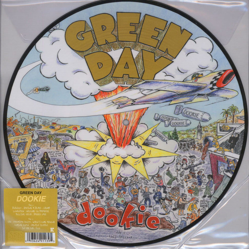 Front Cover: Green Day – Dookie (Picture Disc LP Vinyl) Vinyl LP | Relix