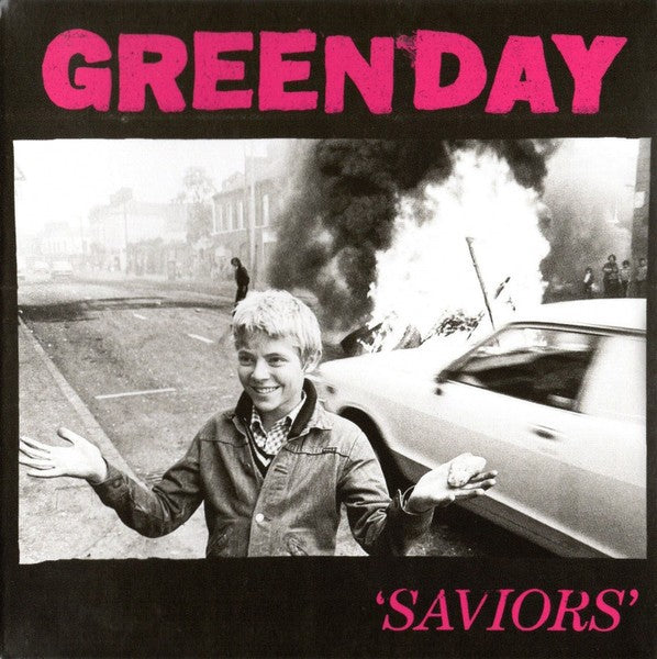 Front Cover: Green Day – Saviors CD | Relix