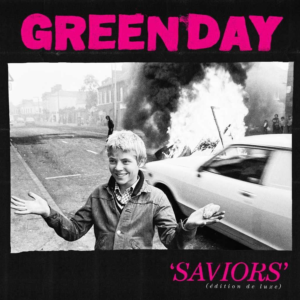 Front Cover: Green Day – Saviors - (Edition de luxe CD) CD | Relix