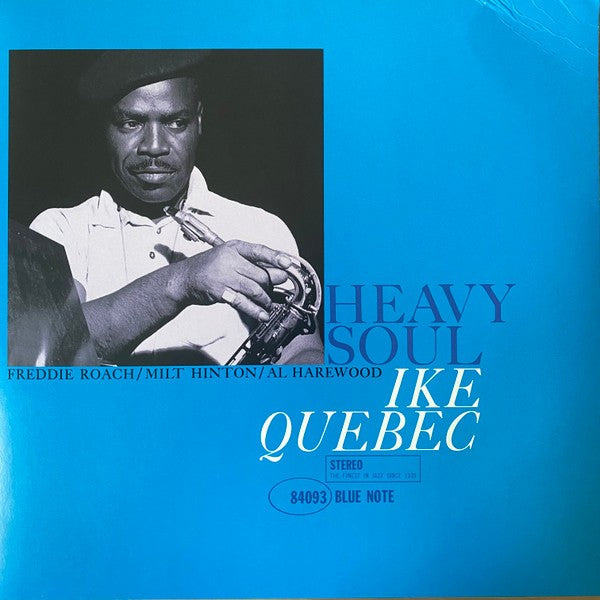 Front Cover: Ike Quebec – Heavy Soul (Blue Note Classic Vinyl Series) Vinyl LP | Relix