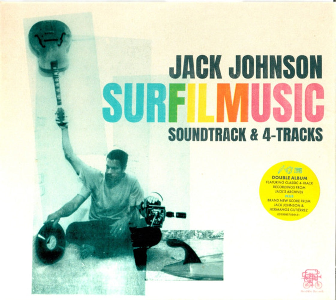 Front Cover: Jack Johnson – SURFILMUSIC (Soundtrack & 4-Tracks CD) CD | Relix
