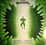 Front Cover: Jeremy Zuckerman – Avatar: The Last Airbender-Book 2: Earth - O.S.T. (LP Vinyl) Vinyl LP | Relix