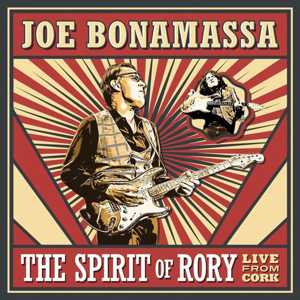 Front Cover: Joe Bonamassa – The Spirit Of Rory Live From Cork (Digipak CD) CD | Relix