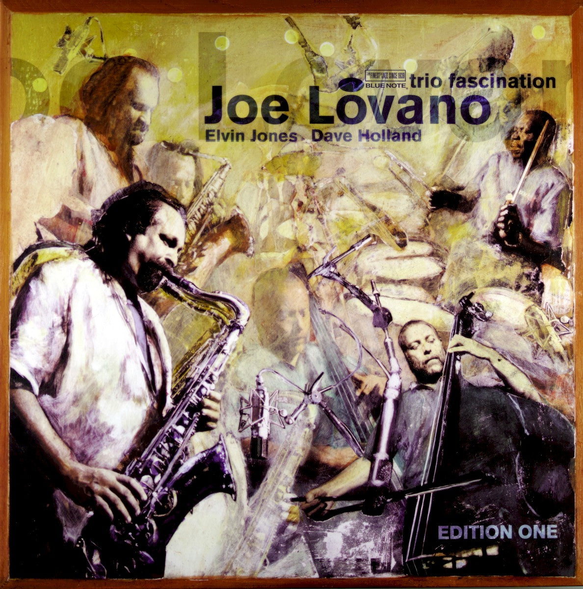 Front Cover: Joe Lovano – Trio Fascination (Blue Note Tone Poet Series LP Vinyl) Vinyl LP | Relix