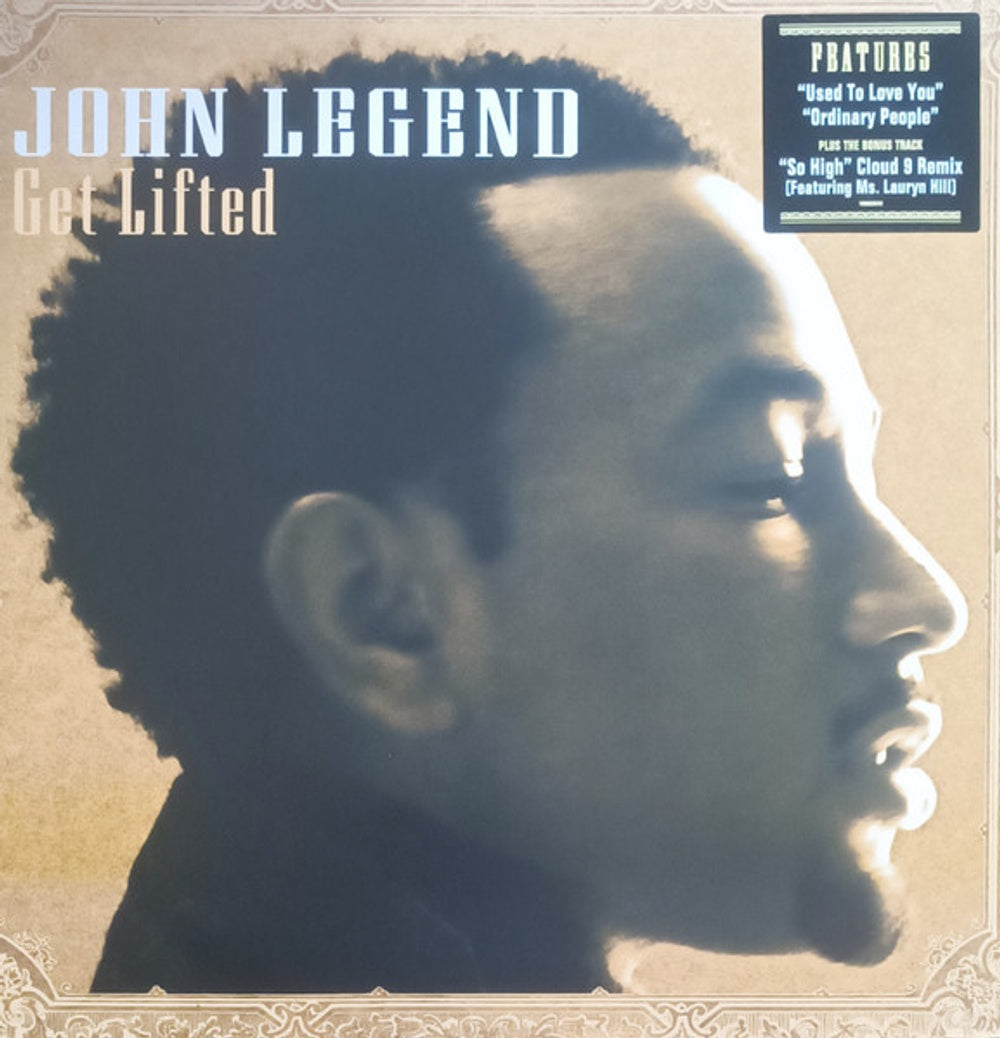Front Cover: John Legend – Get Lifted (Bonus Track LP Vinyl) Vinyl LP | Relix