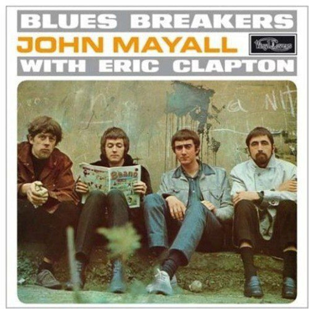 Front Cover: John Mayall & Bluesbreakers – Blues Breakers With Eric Clapton (Blue, Colored LP Vinyl) Vinyl LP | Relix