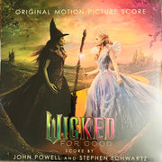 Front Cover: John Powell/Stephen Schwartz – Wicked: For Good (The Original Motion Picture Score LP Vinyl) Vinyl LP | Relix