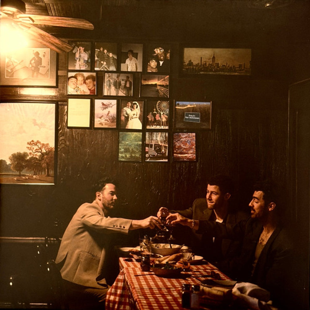 Front Cover: Jonas Brothers – Greetings From Your Hometown (Cobalt Blue LP Vinyl) Vinyl LP | Relix