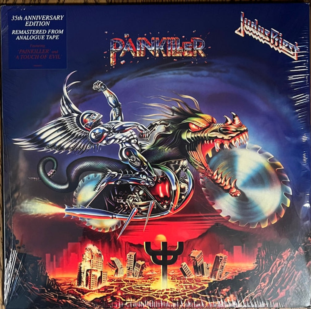 Front Cover: Judas Priest – Painkiller (35th Anniversary, Remastered LP Vinyl) Vinyl LP | Relix