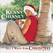 Front Cover: Kenny Chesney – All I Want For Christmas Is A Real Good Tan Vinyl LP | Relix