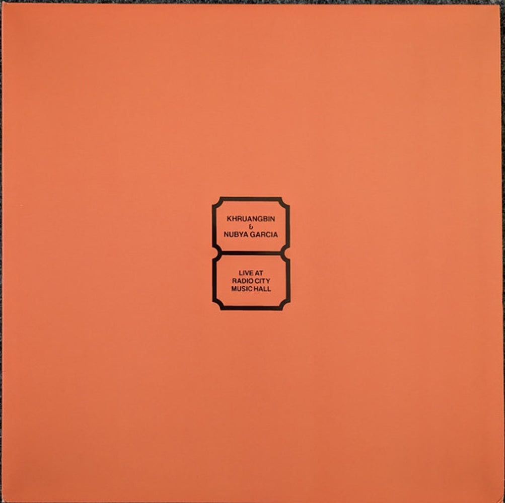 Front Cover: Khruangbin & Nubya Garcia – Live at Radio City Music Hall Vinyl LP | Relix