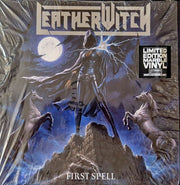 Front Cover: Leatherwitch – First Spell (Marble LP Vinyl) Vinyl LP | Relix