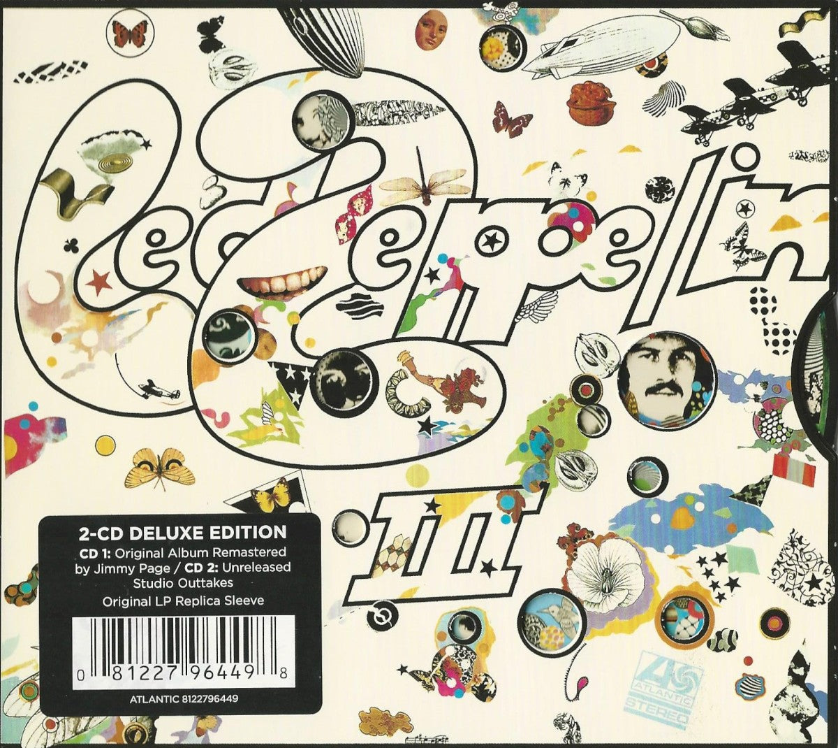 Front Cover: Led Zeppelin – Led Zeppelin III: Remastered Deluxe Edition (2-CD) CD | Relix