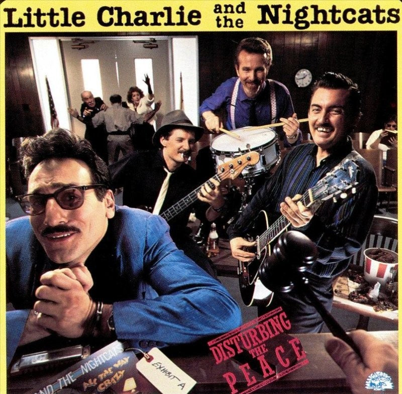 Front Cover: Little Charlie & Nightcats – Disturbing the Peace CD | Relix