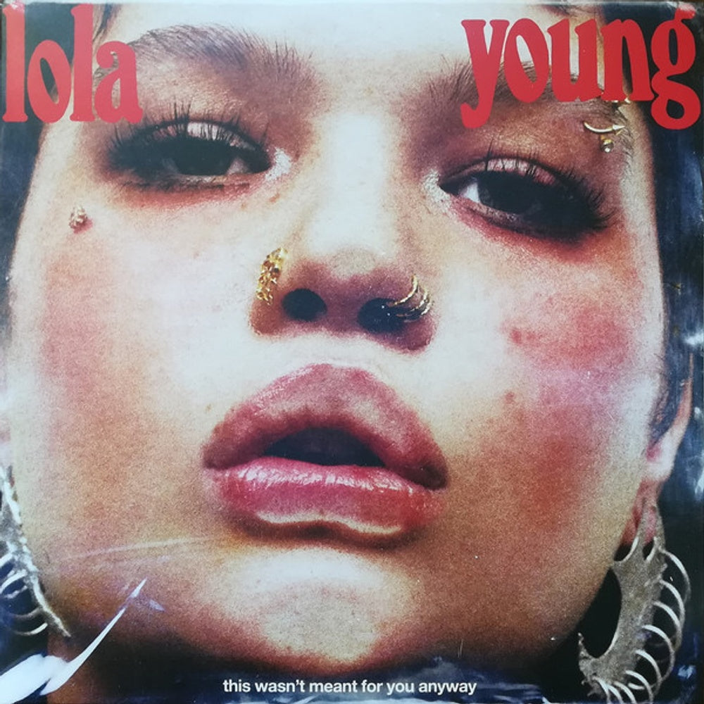 Front Cover: Lola Young – This Wasn't Meant For You Anyway (Red LP Vinyl) Vinyl LP | Relix
