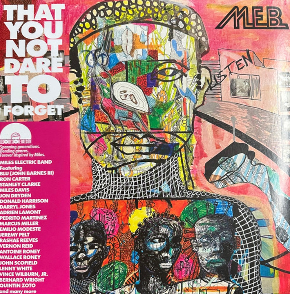 Front Cover: M.E.B. – That You Dare Not To Forget [RSD 2023] [] Vinyl LP | Relix