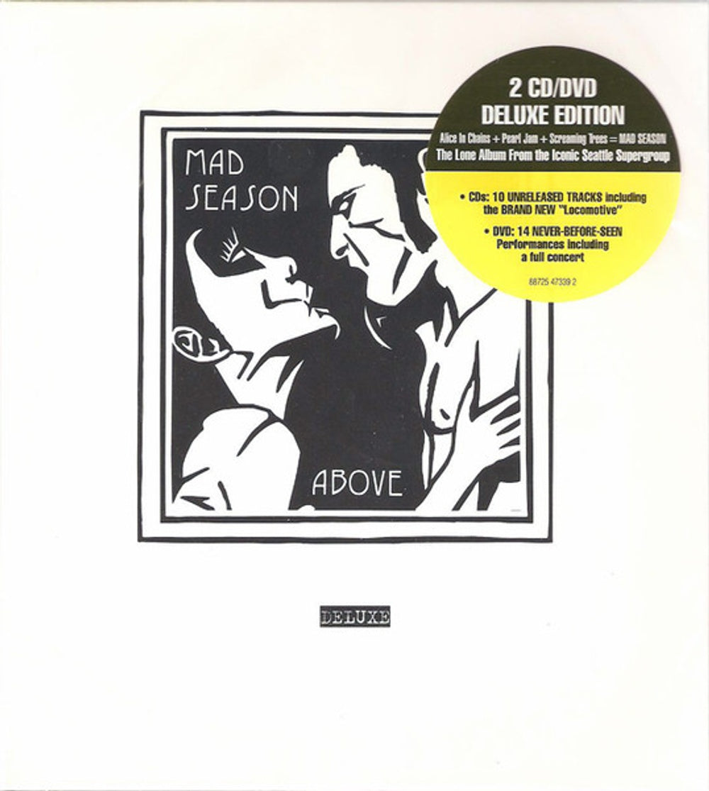 Front Cover: Mad Season – Above (Expanded Edition, 2CD/1DVD) CD | Relix