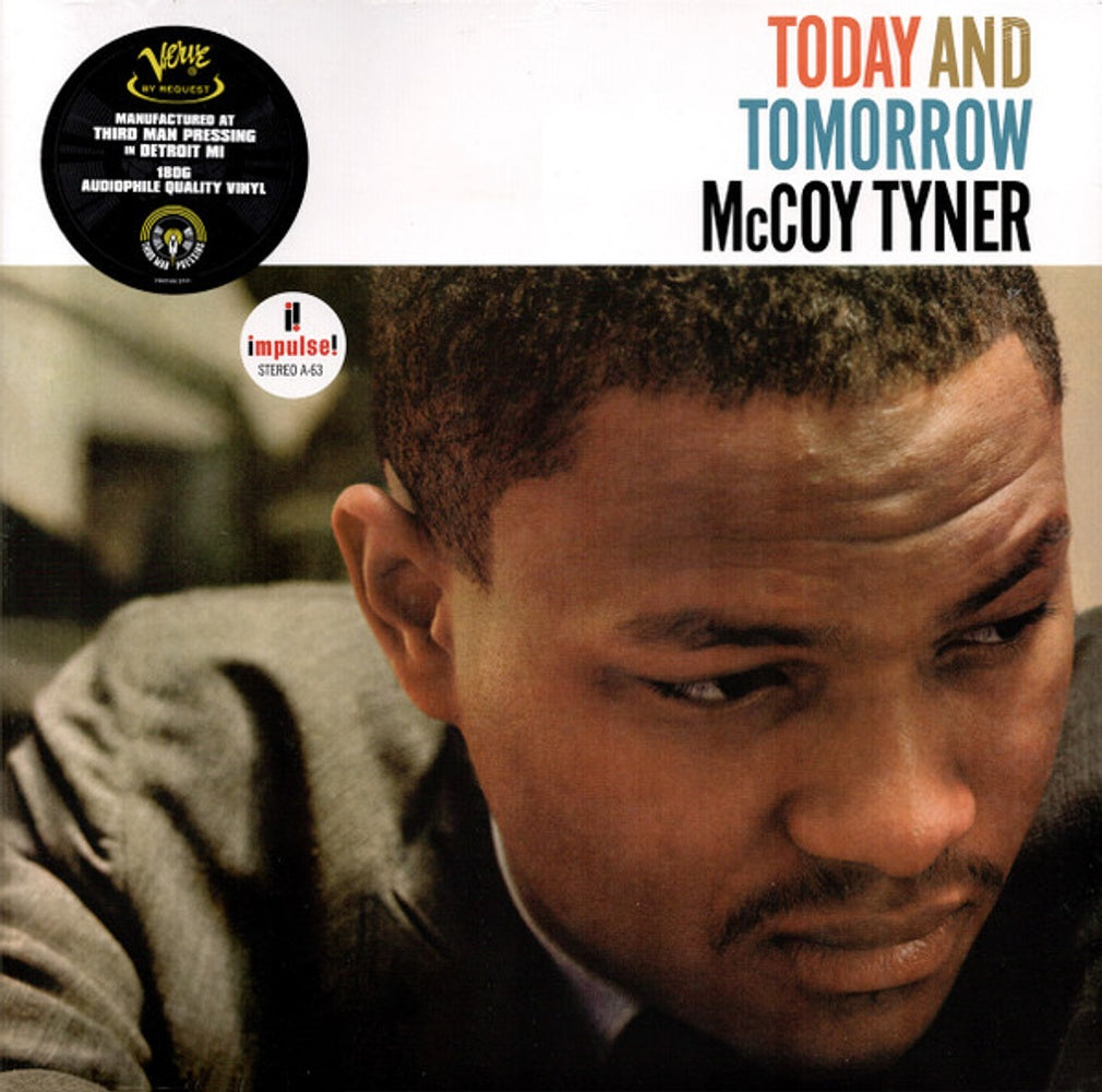 Front Cover: McCoy Tyner – Today And Tomorrow (Verve By Request Series LP Vinyl) Vinyl LP | Relix