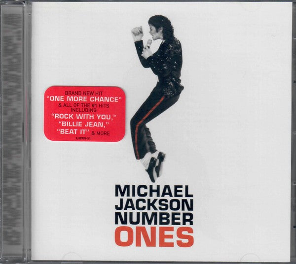 Front Cover: Michael Jackson – Number Ones (CD) CD | Relix