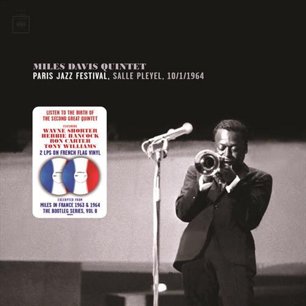 Front Cover: Miles Davis – Paris Jazz Festival, Salle Pleyel 10/1/1964 Vinyl LP | Relix