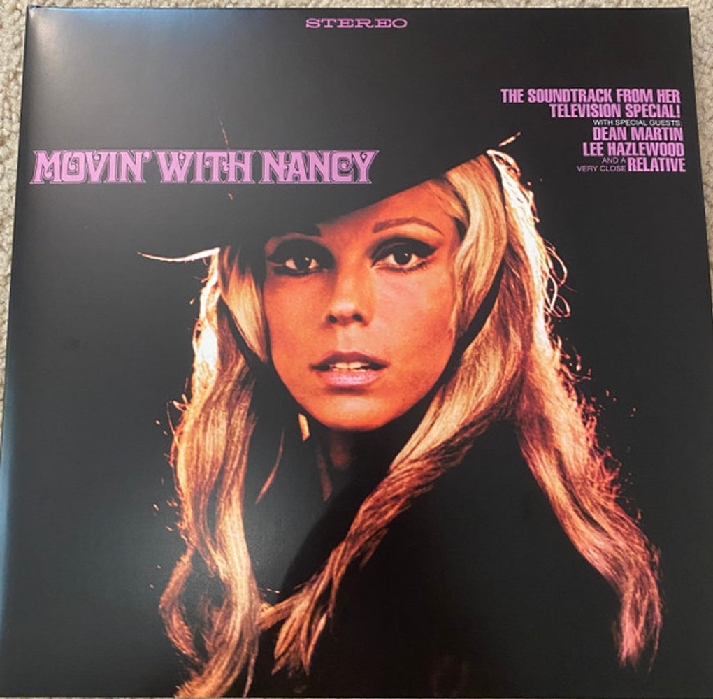 Front Cover: Nancy Sinatra – Movin With Nancy (velvet Morning Purple LP Vinyl) Vinyl LP | Relix