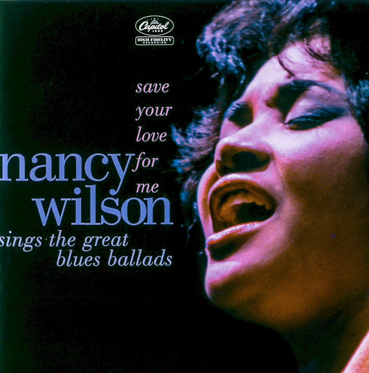 Front Cover: Nancy Wilson – Save Your Love For Me... CD | Relix
