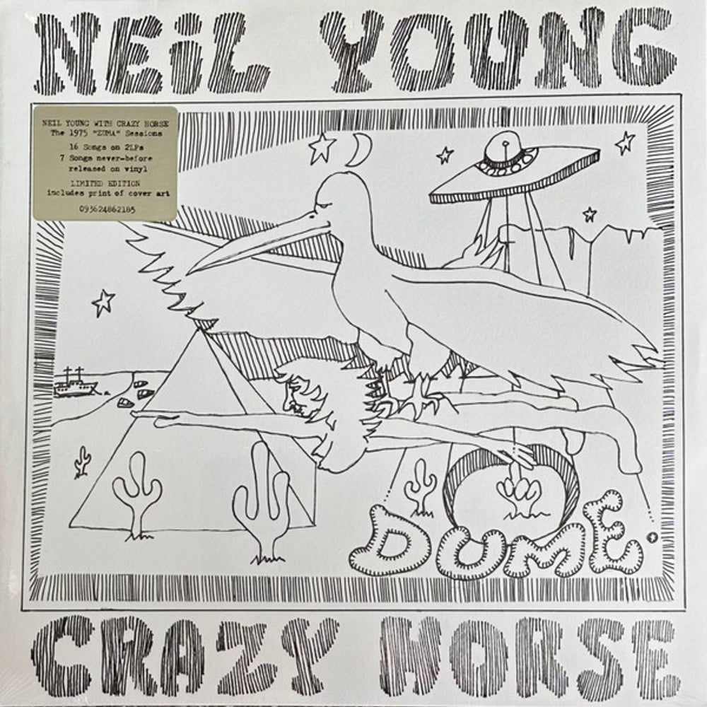 Front Cover: Neil Young with Crazy Horse – Dume (2-LP Vinyl) Vinyl LP | Relix