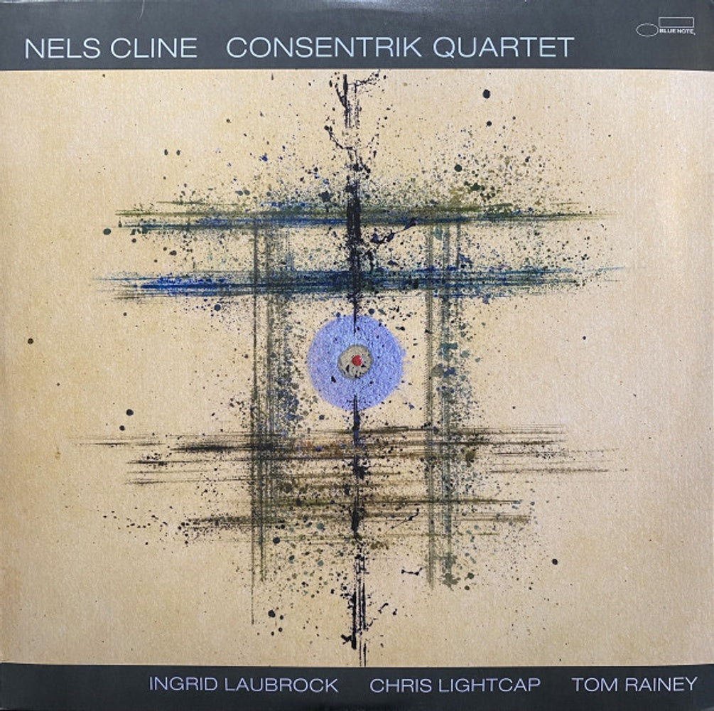 Front Cover: Nels Cline – Consentrik Quartet (180g 2 LP Signed Insert) Vinyl LP | Relix