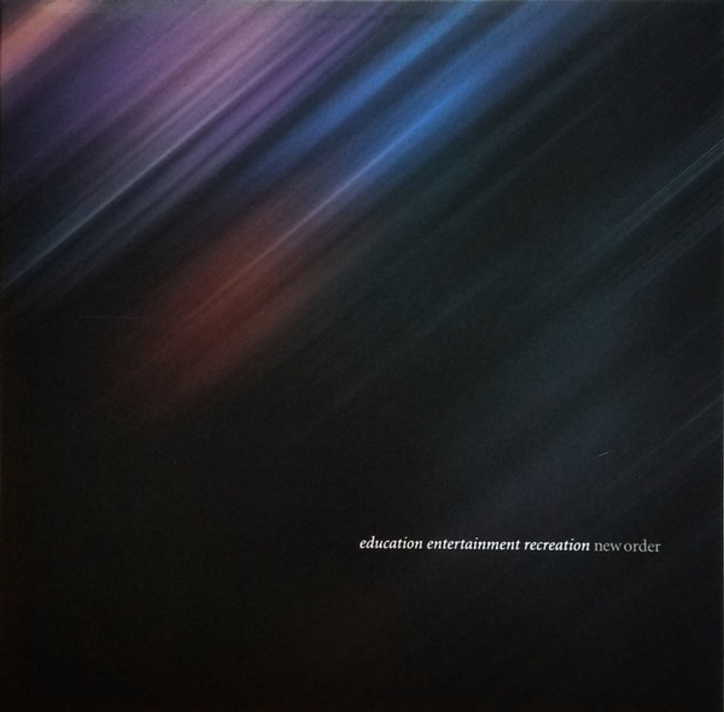 Front Cover: New Order – Education Entertainment Recreation (Live LP Vinyl) Vinyl LP | Relix
