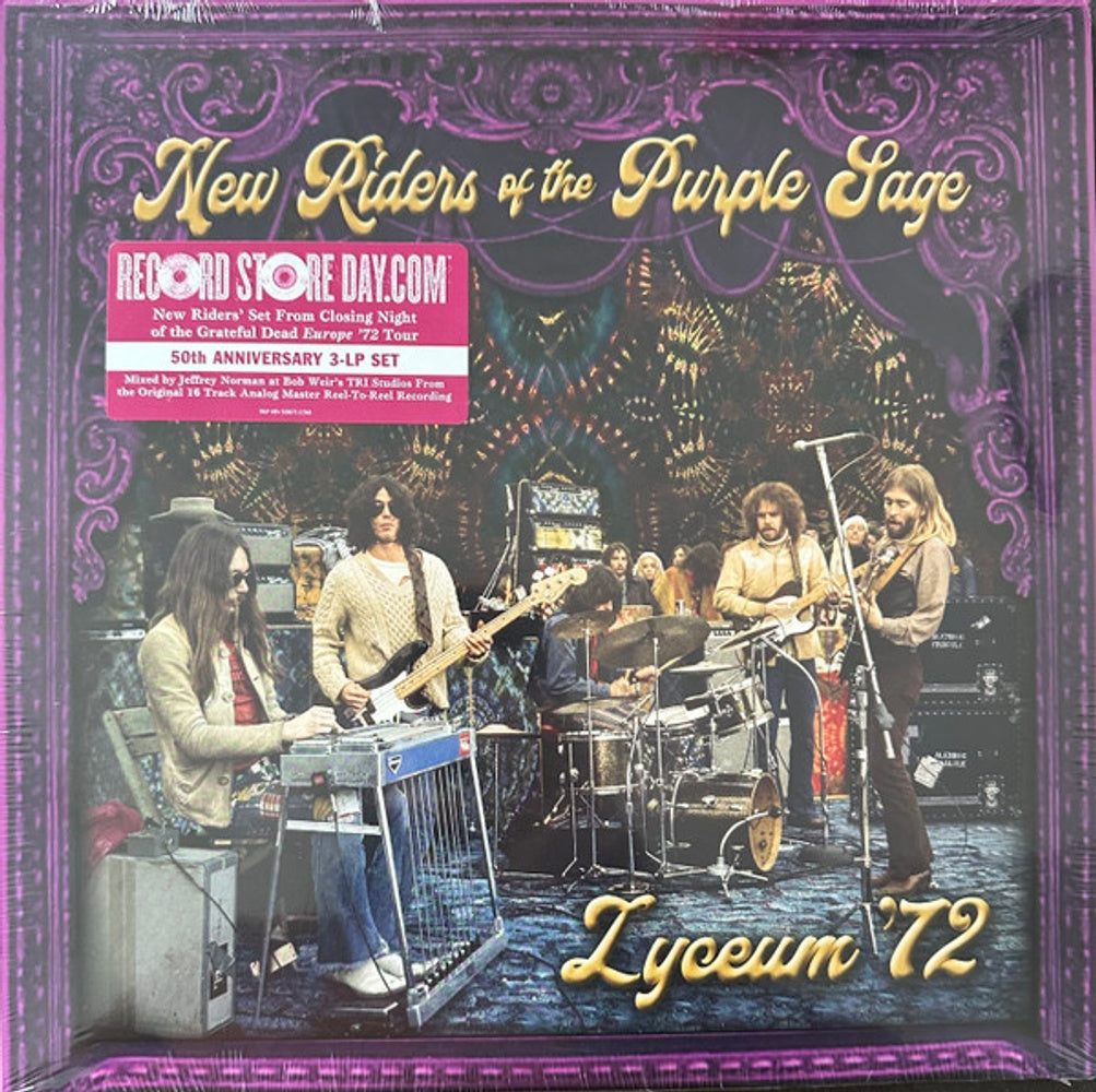 Front Cover: New Riders Of The Purple Sage – Lyceum '72 [RSD 2023] [] Vinyl LP | Relix