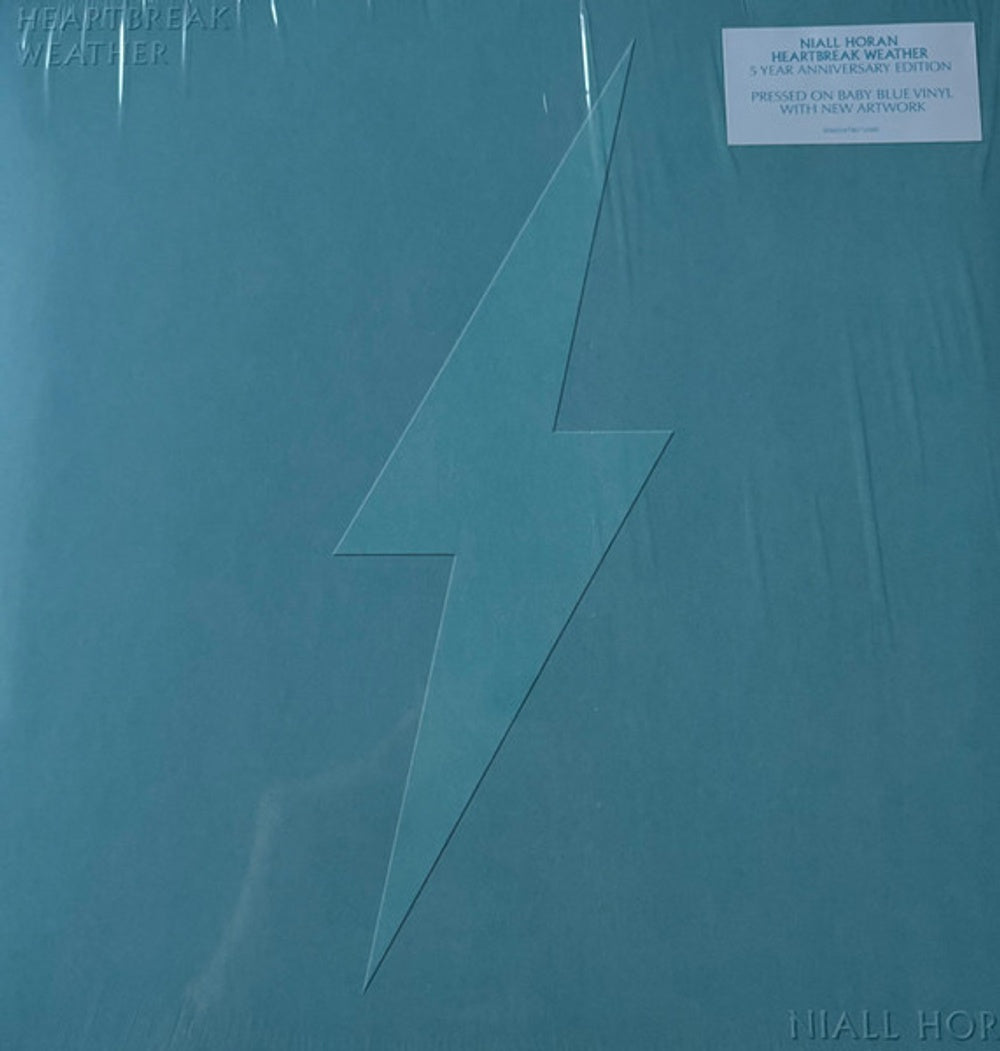 Front Cover: Niall Horan – Heartbreak Weather (5 Year Anniversary) -  (Baby Blue LP Vinyl) Vinyl LP | Relix