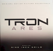 Front Cover: Nine Inch Nails – Tron: Ares (Original Soundtrack, Retail Exclusive Opaque White LP Vinyl) Vinyl LP | Relix