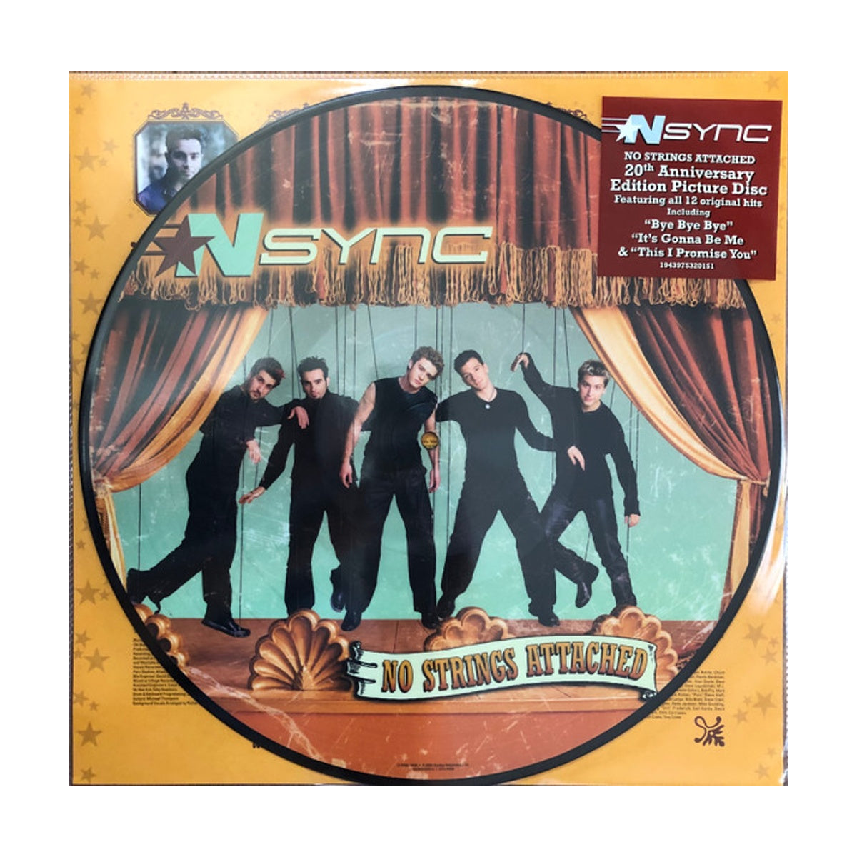 *NSYNC – No Strings Attached (Picture Disc LP Vinyl)