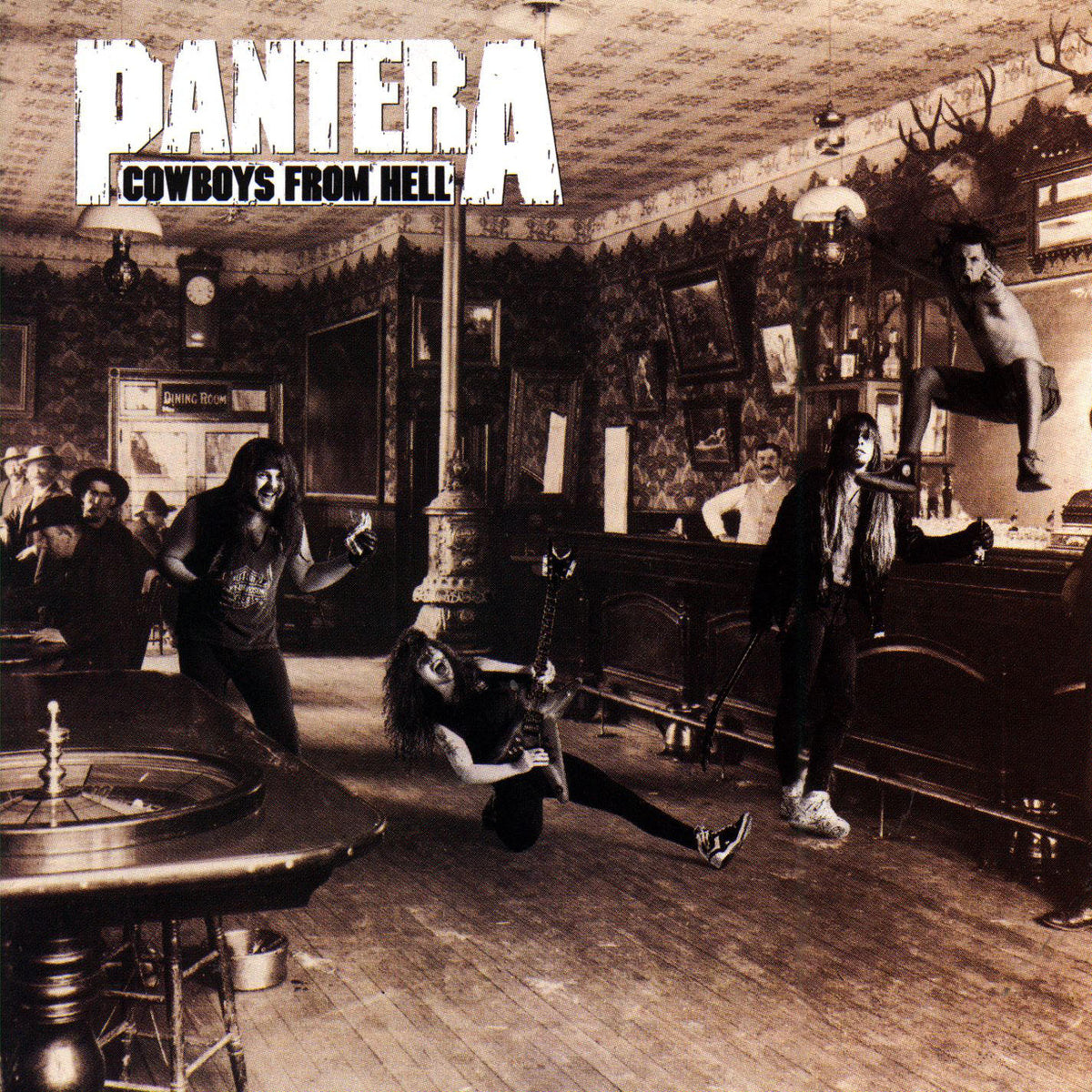 Front Cover: Pantera – Cowboys from Hell (3-CD) CD | Relix