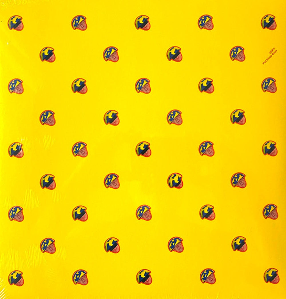 Front Cover: Pet Shop Boys – Very (2018 Remastered Version, Remastered LP Vinyl) Vinyl LP | Relix
