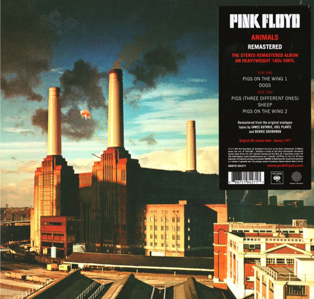 Front Cover: Pink Floyd – Animals (LP Vinyl) Vinyl LP | Relix