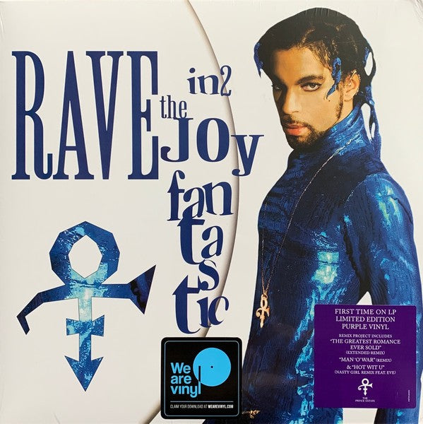 Front Cover: Prince – Rave In2 The Joy Fantastic (Limited Edition Purple LP Vinyl) Vinyl LP | Relix