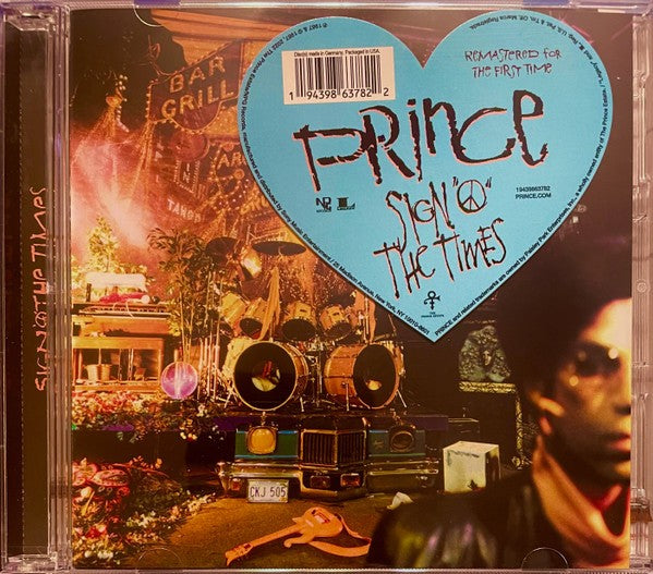 Front Cover: Prince – Sign O’ The Times (2-CD) CD | Relix