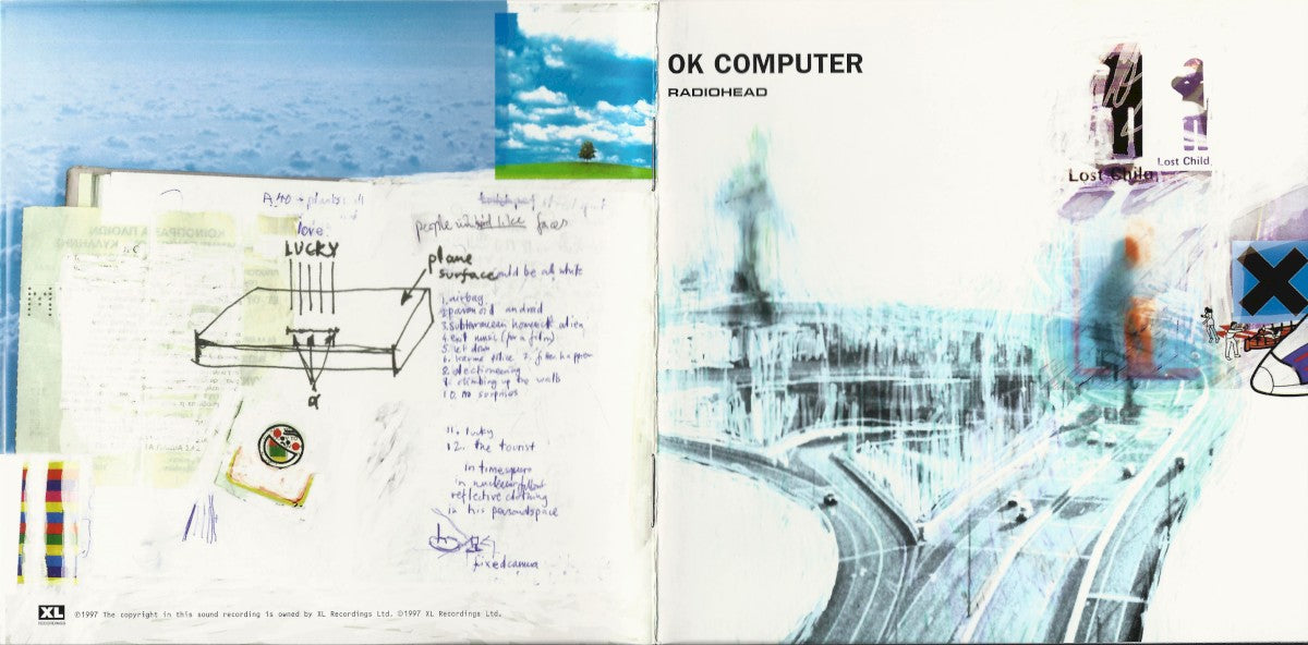 Front Cover: Radiohead – OK Computer CD | Relix