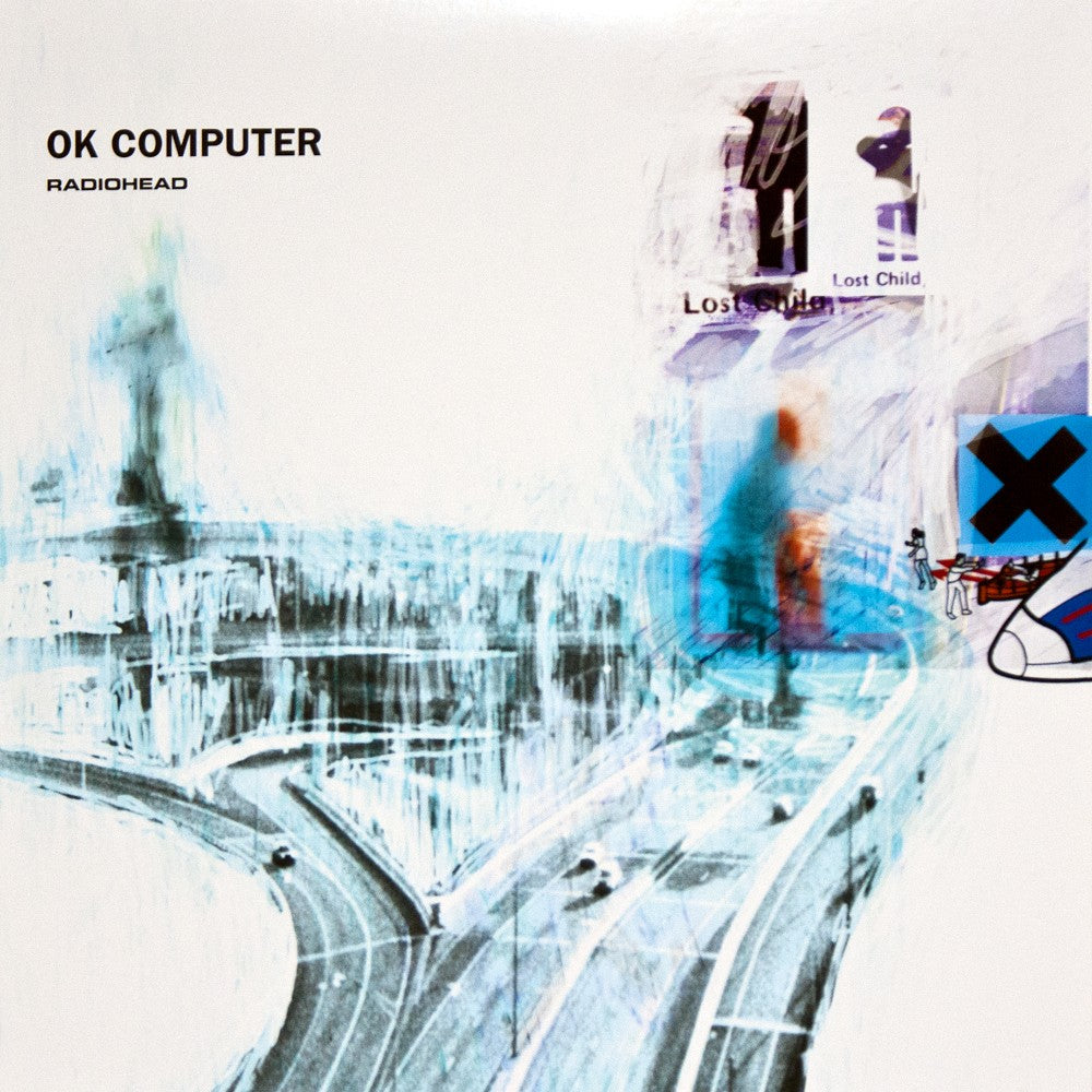 Front Cover: Radiohead – OK Computer (LP Vinyl) Vinyl LP | Relix