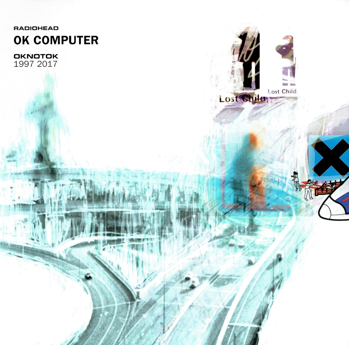 Front Cover: Radiohead – OK COMPUTER OKNOTOK 1997 2017 Vinyl LP | Relix